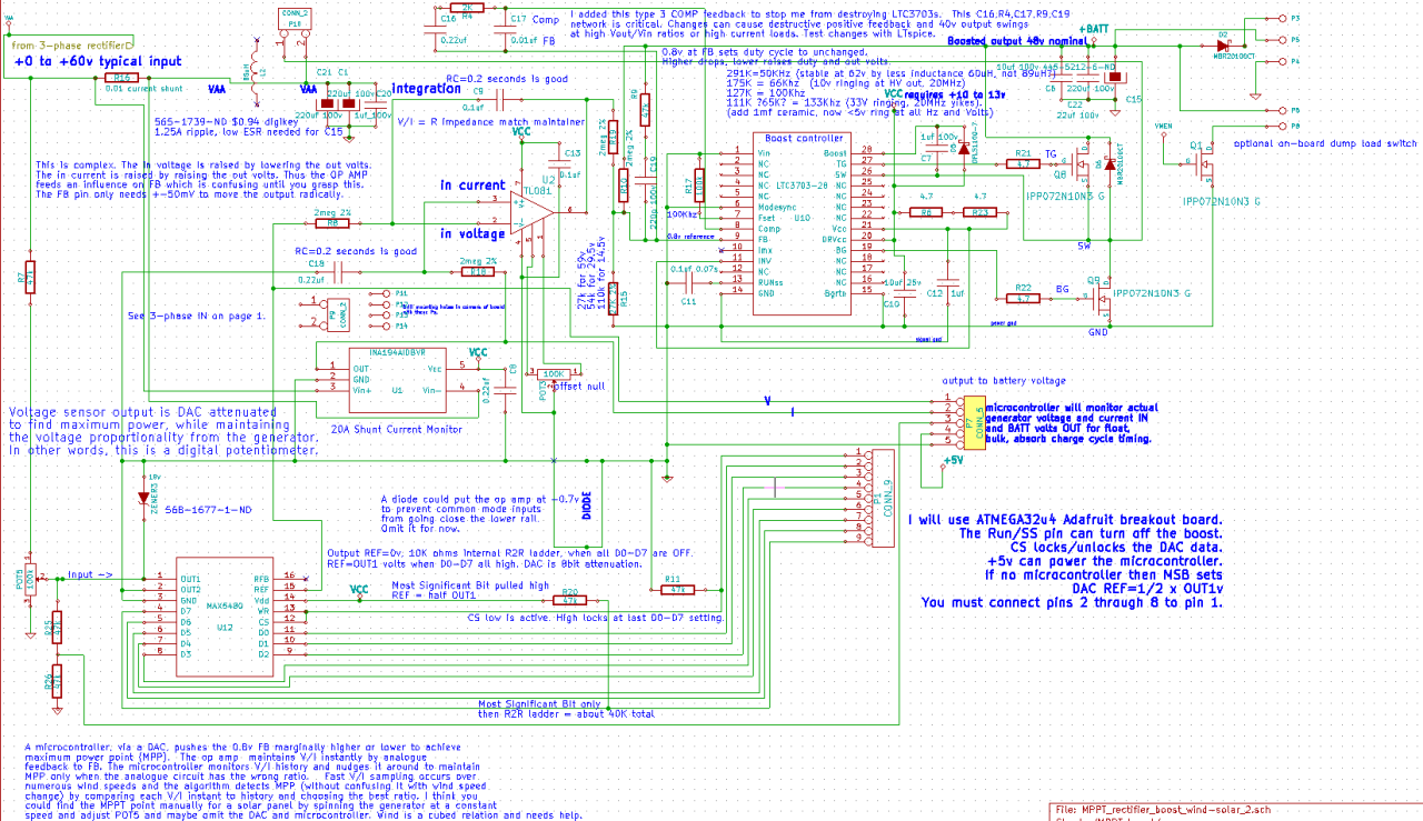 MPPT controller wiring for solar panel arrays