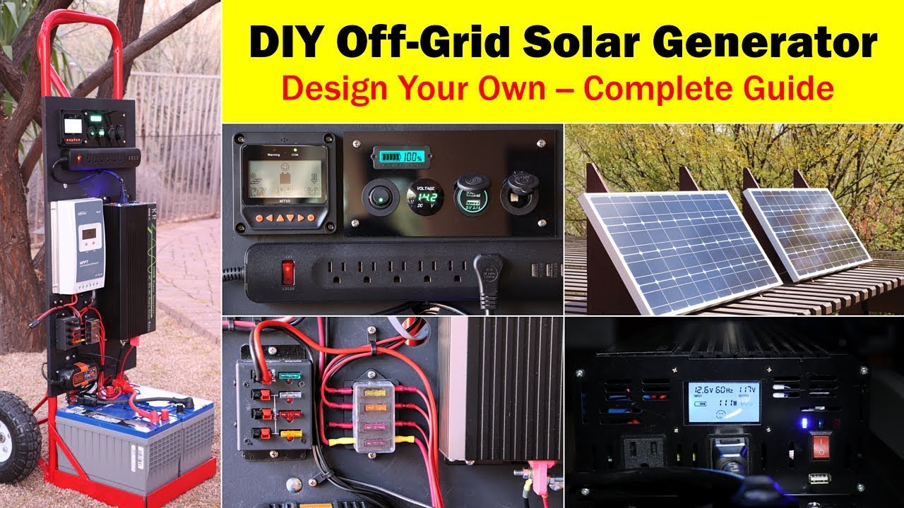 How to wire a DIY off-grid solar system